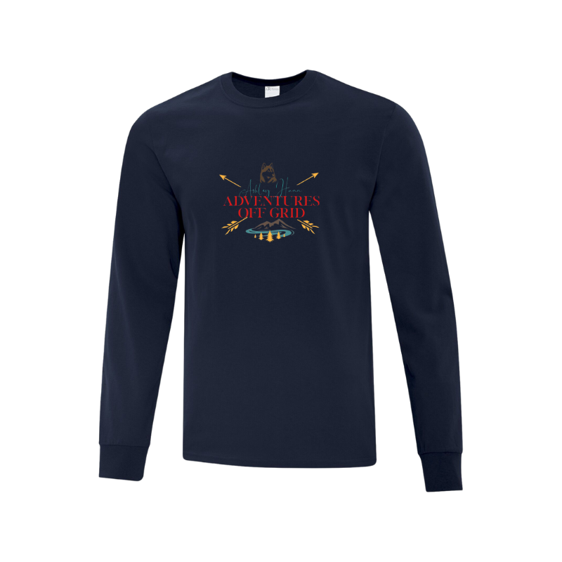 Ashley Hann - Adventures Off Grid Long Sleeve T-shirt