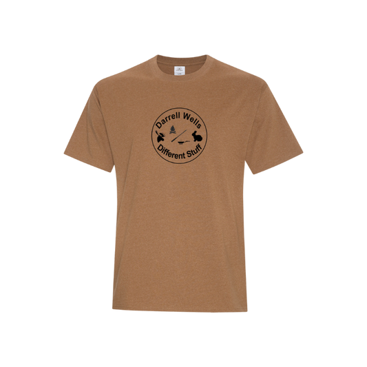 Darrell Wells Outdoors and Different Stuff Earth Wash Adult Tee