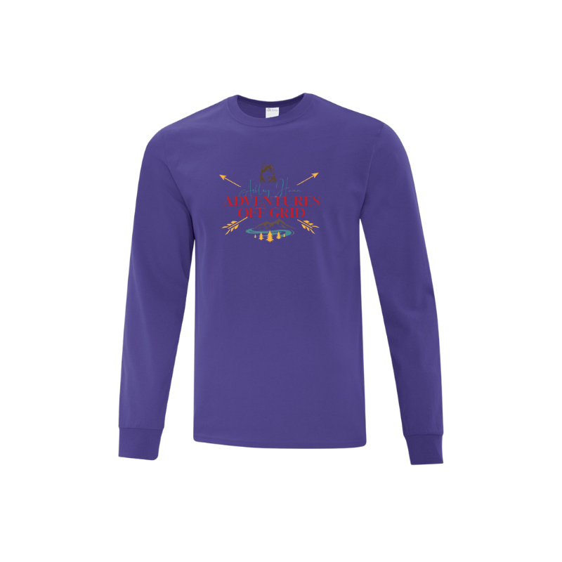 Ashley Hann - Adventures Off Grid Long Sleeve T-shirt