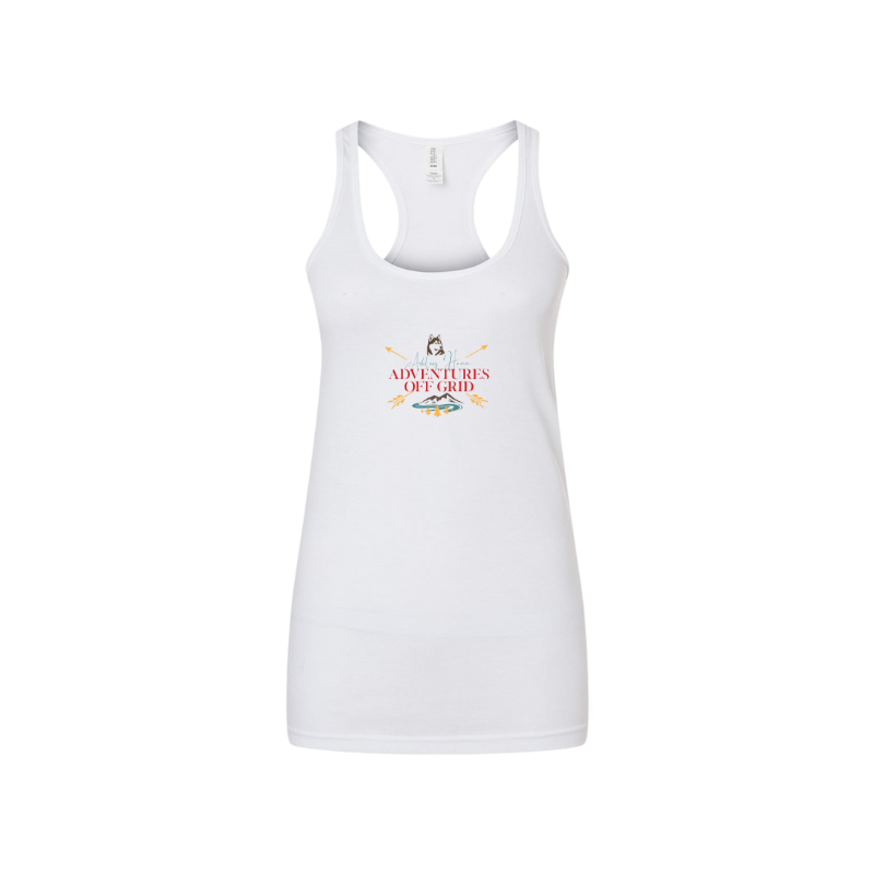 Ashley Hann Adventures Off Grid Racerback Blend Tank