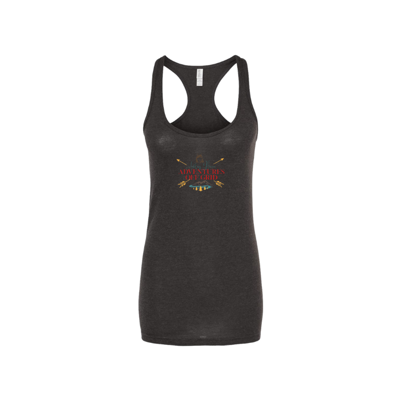 Ashley Hann Adventures Off Grid Racerback Blend Tank