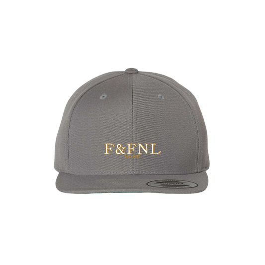 Feathers & Flies NL Premium Flat Bill Snapback Cap