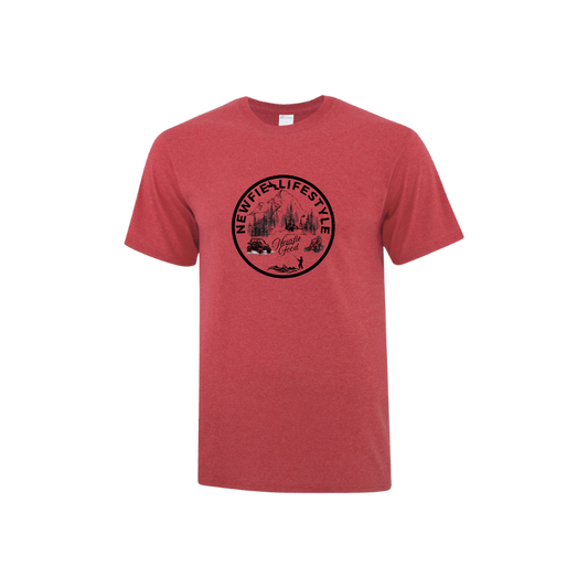 Newfie Lifestyle Adult Cotton Tee