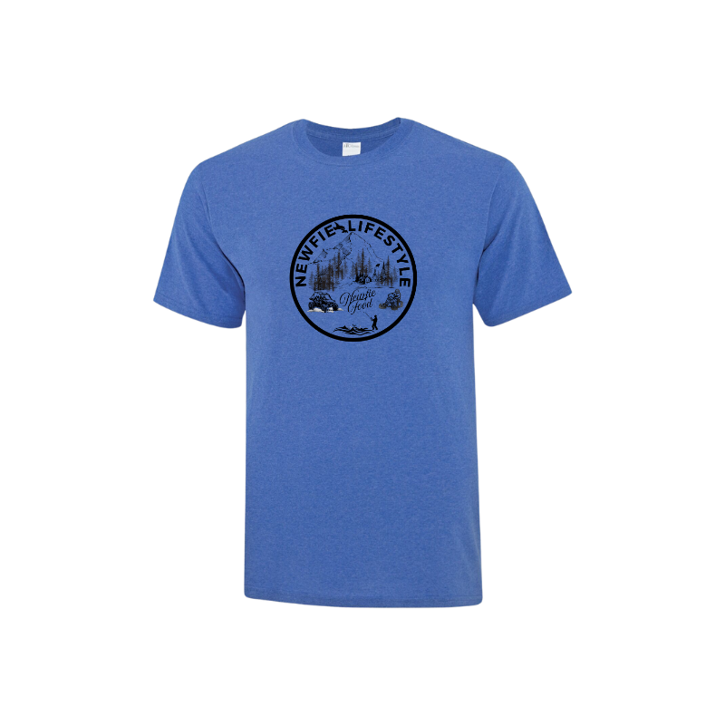 Newfie Lifestyle Adult Cotton Tee