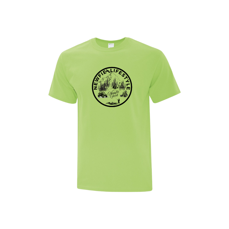 Newfie Lifestyle Adult Cotton Tee
