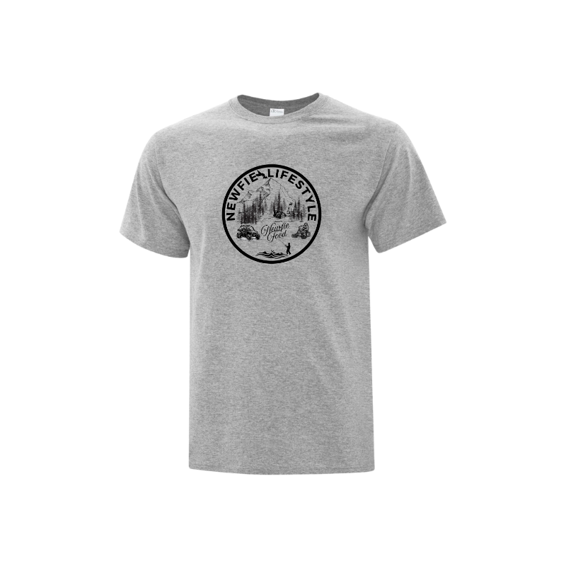 Newfie Lifestyle Adult Cotton Tee