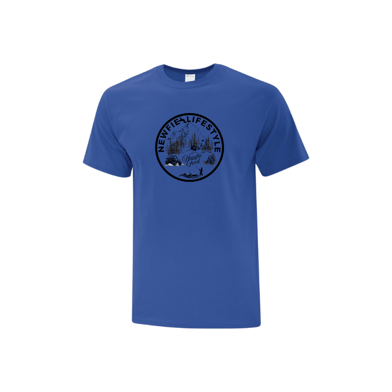 Newfie Lifestyle Adult Cotton Tee