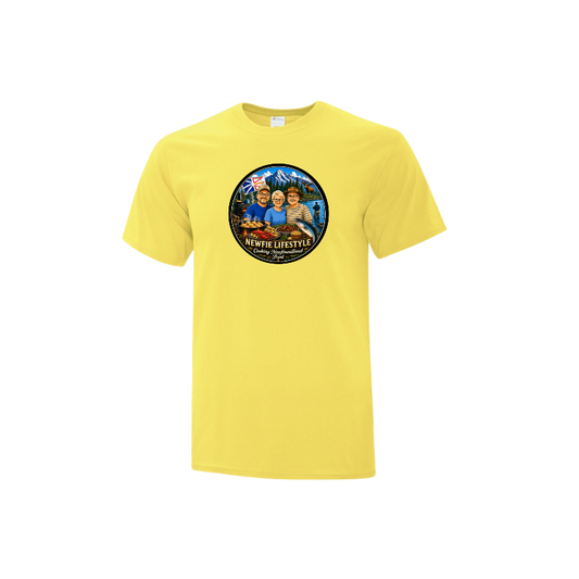 Newfie Lifestyle Adult Cotton Tee