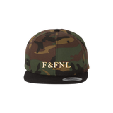 Feathers & Flies NL Premium Flat Bill Snapback Cap