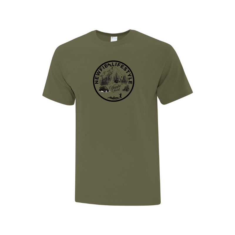 Newfie Lifestyle Adult Cotton Tee