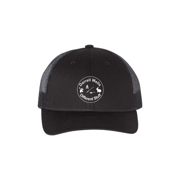 Darrell Wells Outdoors and Different Stuff Low Pro Trucker Cap