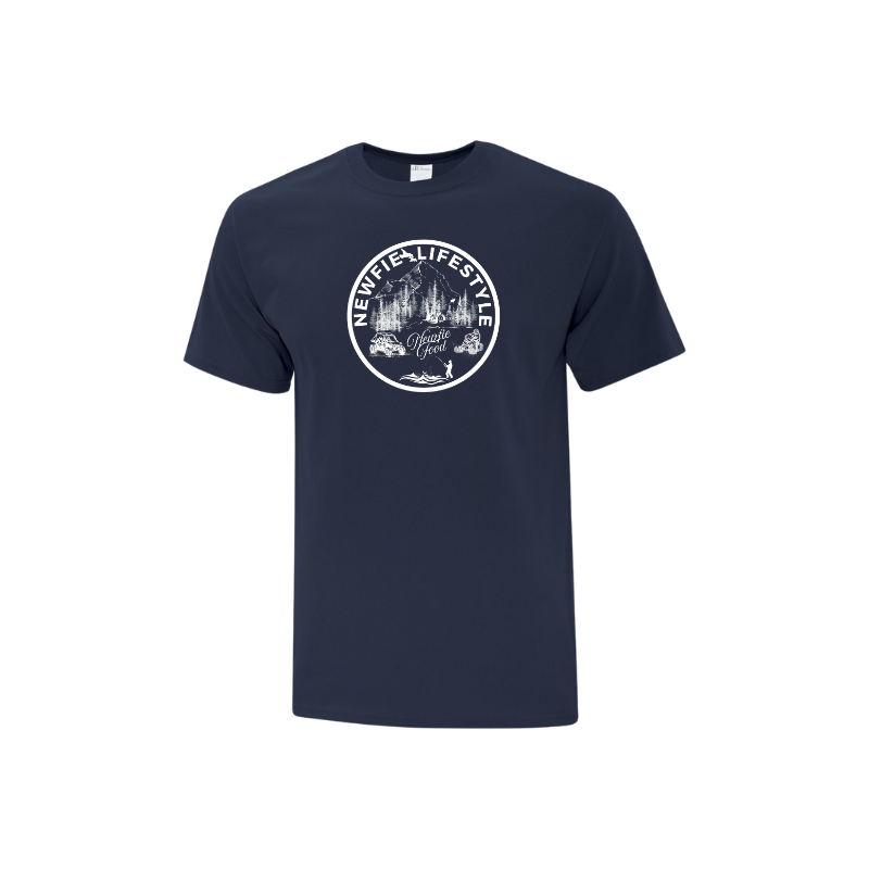 Newfie Lifestyle Adult Cotton Tee