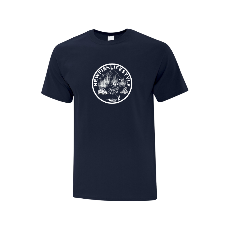Newfie Lifestyle Adult Cotton Tee