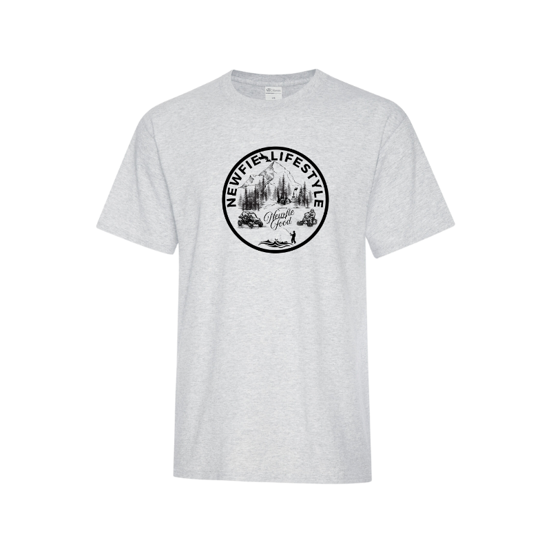 Newfie Lifestyle Adult Cotton Tee