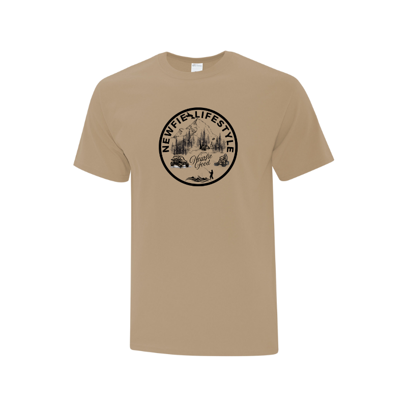 Newfie Lifestyle Adult Cotton Tee