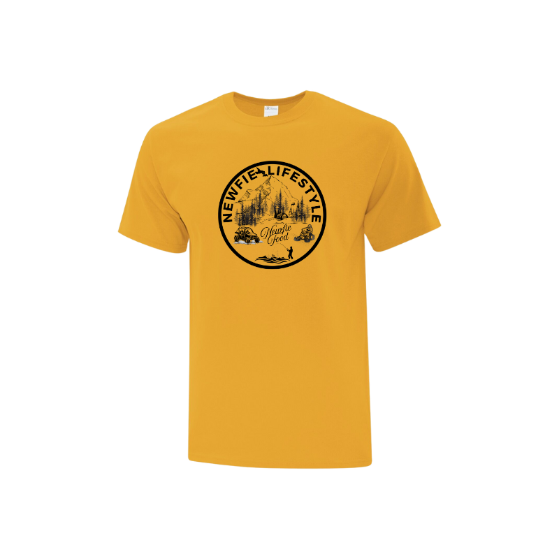 Newfie Lifestyle Adult Cotton Tee
