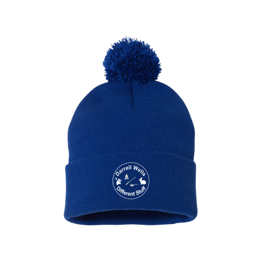 Darrell Wells Outdoors and Different Stuff Pom-Pom Cuffed Beanie