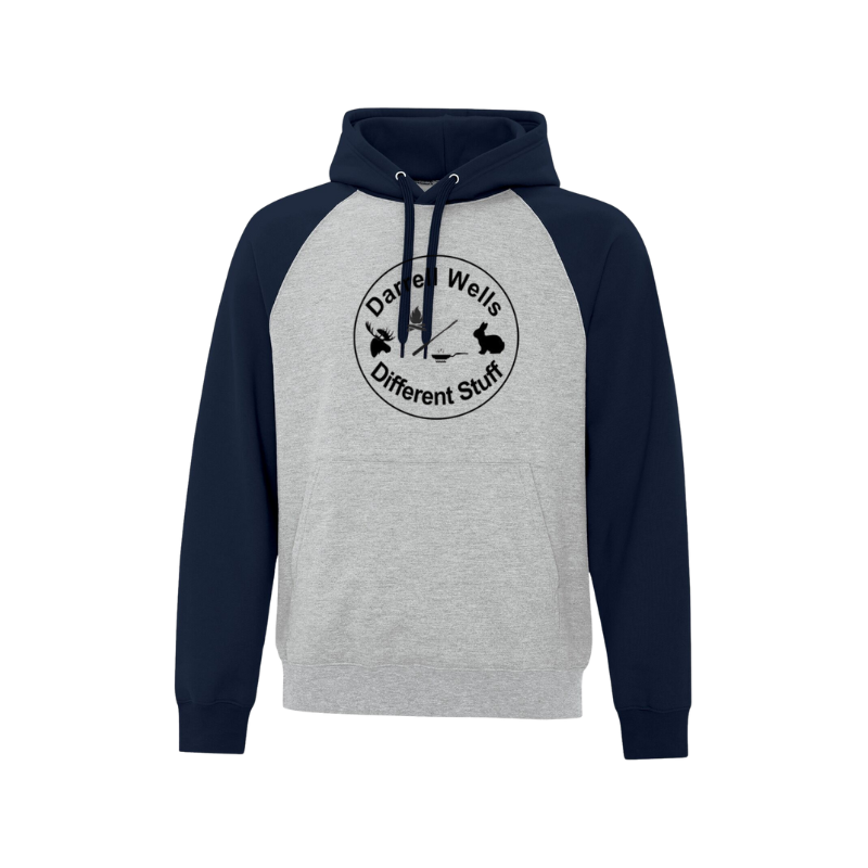 Darrell Wells - Outdoors and Different Stuff Two Tone Hoodie