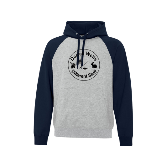 Darrell Wells - Outdoors and Different Stuff Two Tone Hoodie
