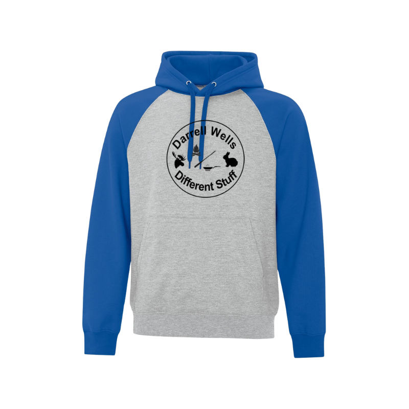 Darrell Wells - Outdoors and Different Stuff Two Tone Hoodie