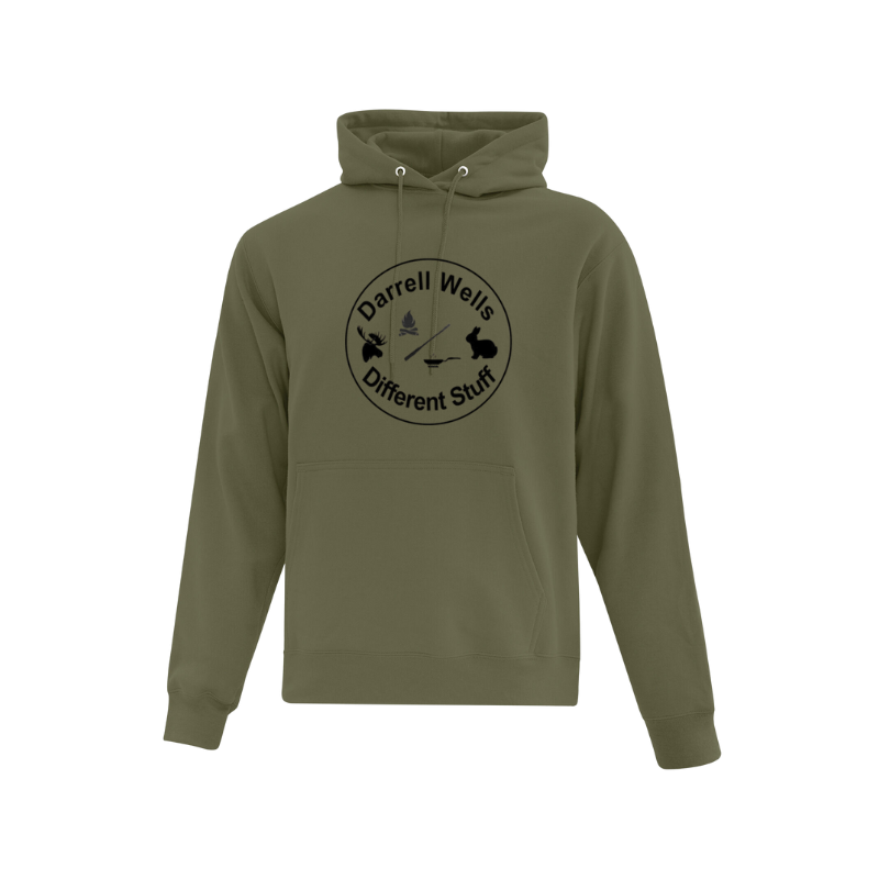 Darrell Wells Outdoors and Different Stuff Adult Hoodies