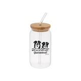 Chuck Porter Beer Can Glass