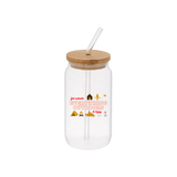 Chuck Porter Beer Can Glass