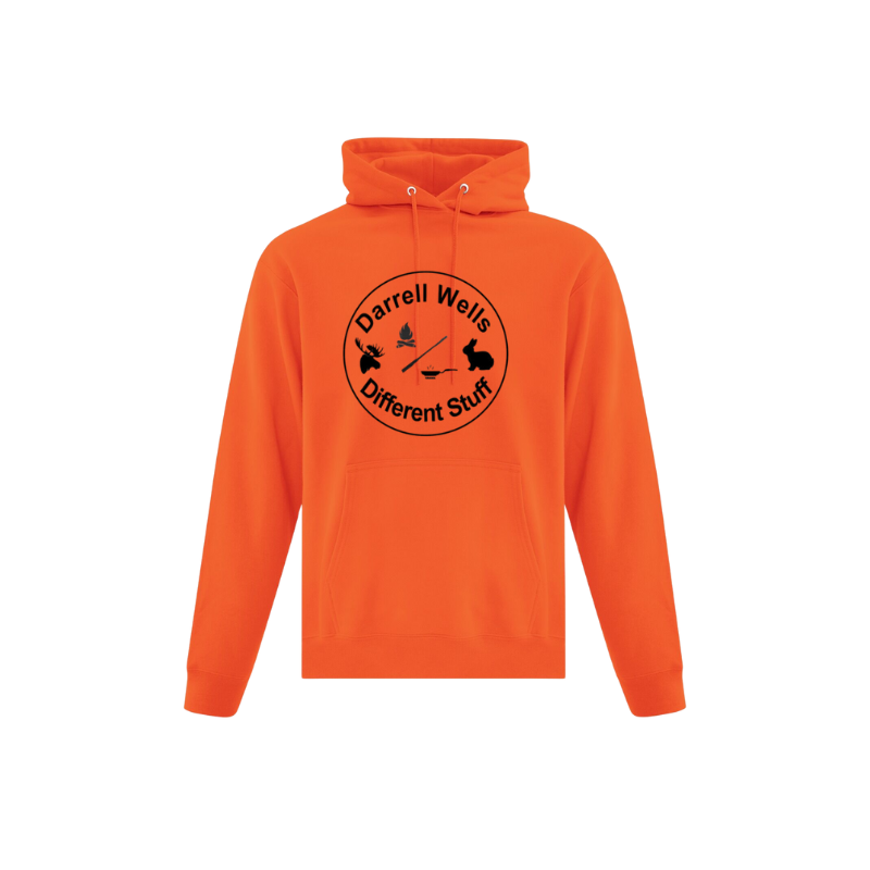 Darrell Wells Outdoors and Different Stuff Adult Hoodies