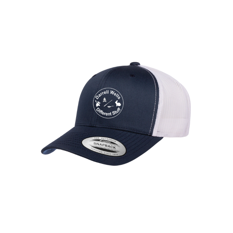 Darrell Wells Outdoor and Different Stuff Retro Trucker Cap