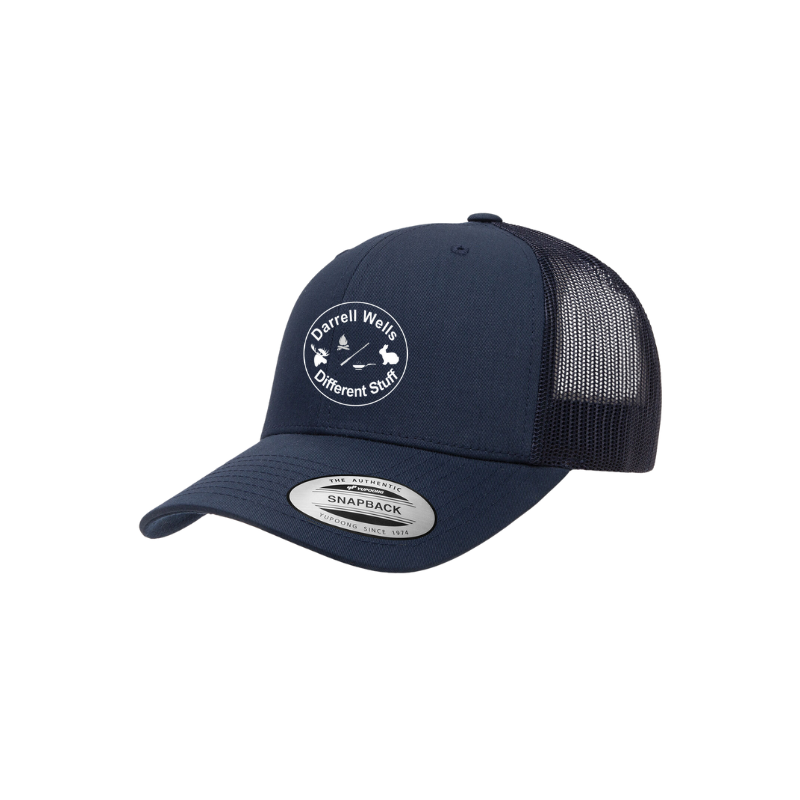 Darrell Wells Outdoor and Different Stuff Retro Trucker Cap