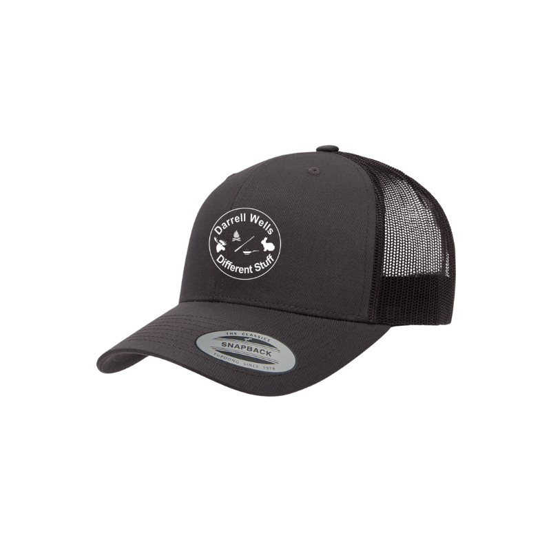 Darrell Wells Outdoor and Different Stuff Retro Trucker Cap