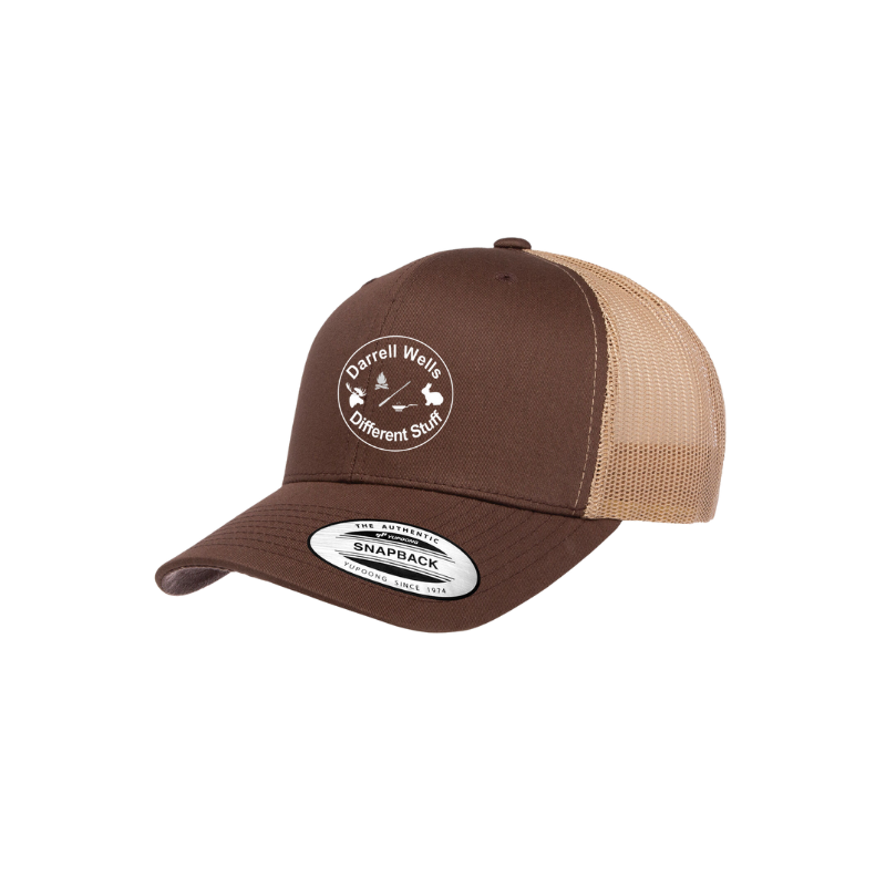 Darrell Wells Outdoor and Different Stuff Retro Trucker Cap
