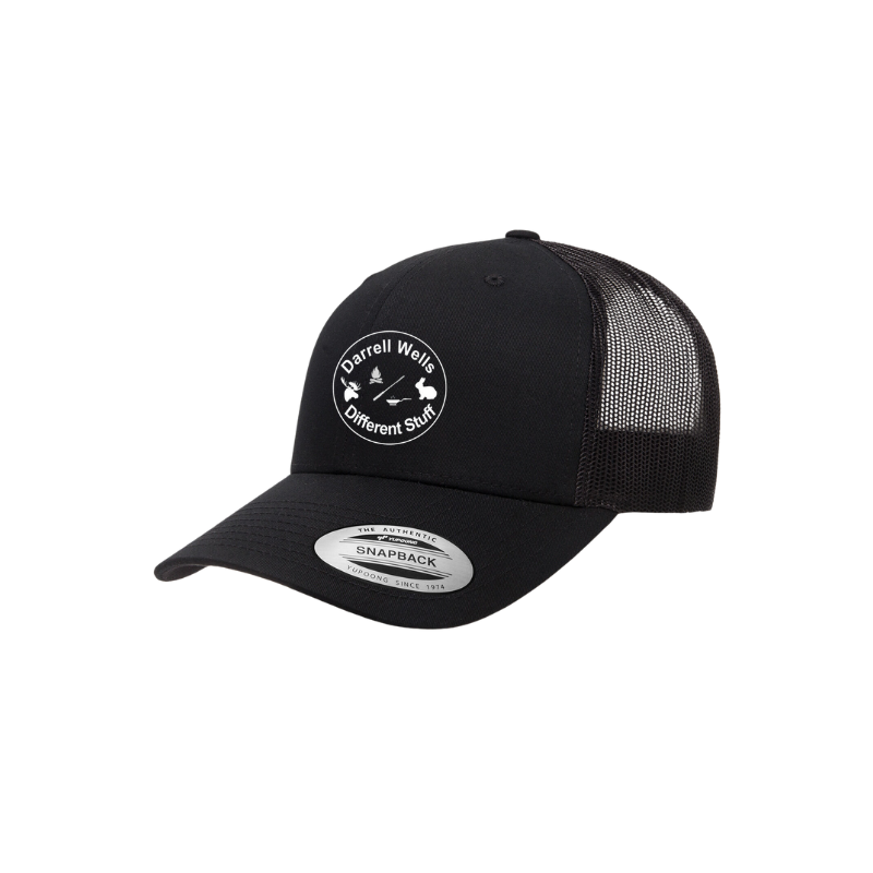 Darrell Wells Outdoor and Different Stuff Retro Trucker Cap