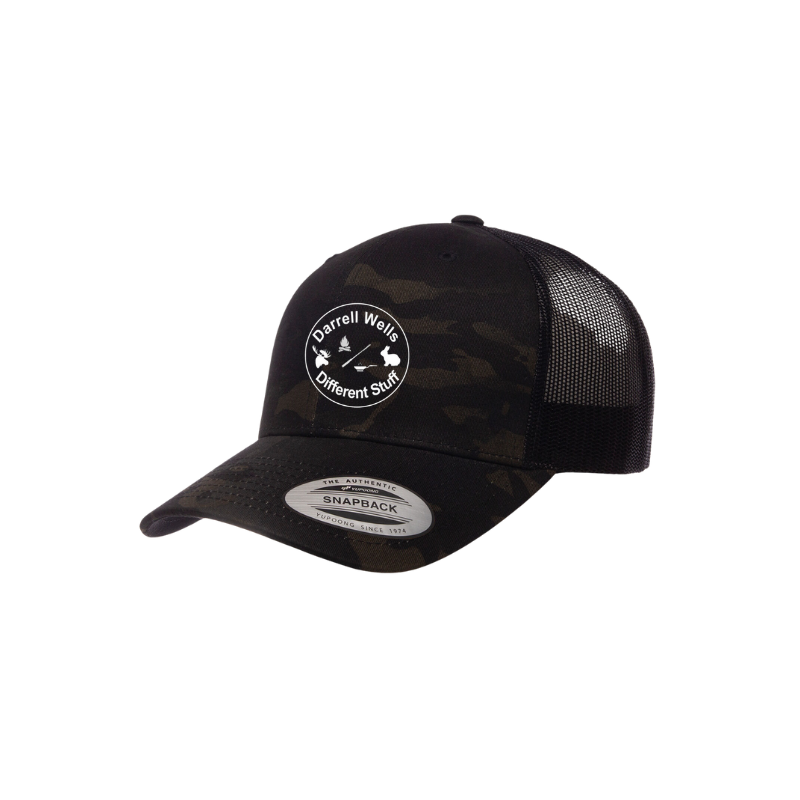 Darrell Wells Outdoor and Different Stuff Retro Trucker Cap