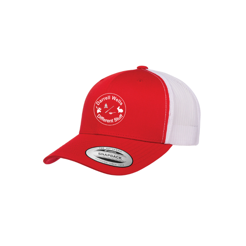Darrell Wells Outdoor and Different Stuff Retro Trucker Cap
