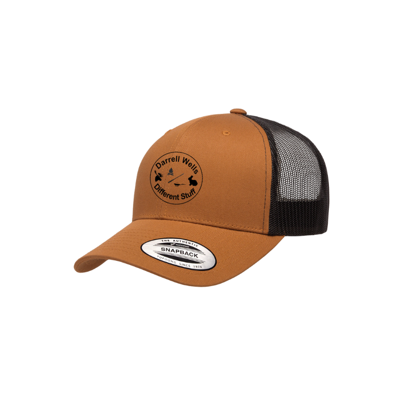 Darrell Wells Outdoor and Different Stuff Retro Trucker Cap