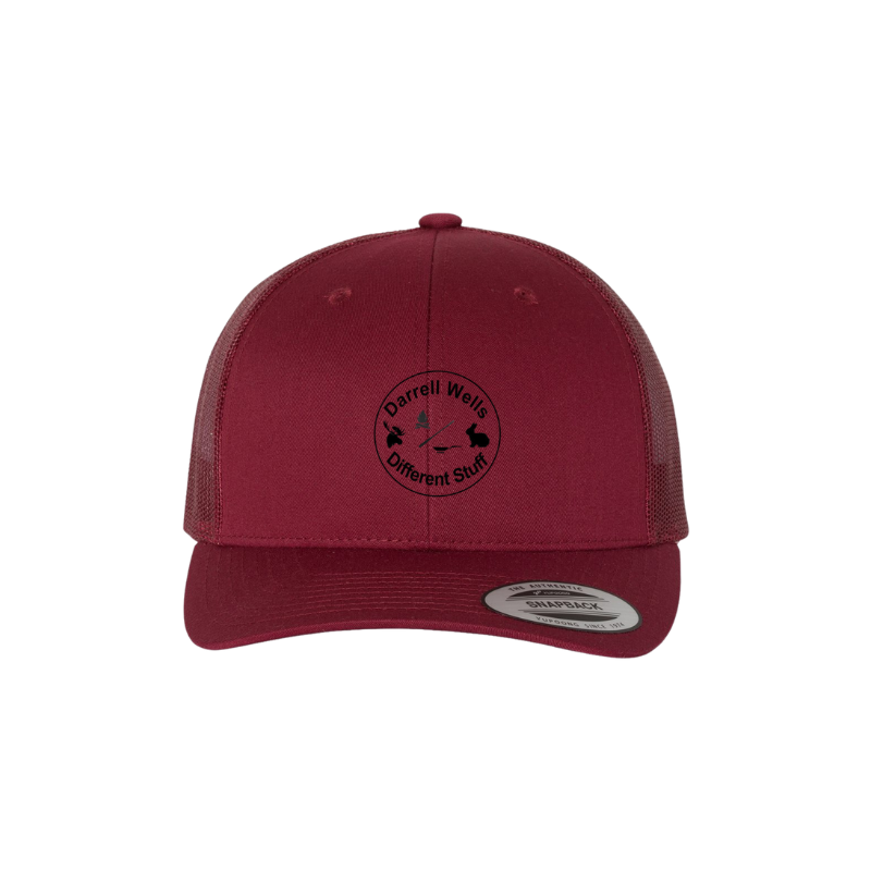 Darrell Wells Outdoor and Different Stuff Retro Trucker Cap
