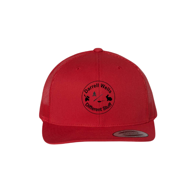 Darrell Wells Outdoor and Different Stuff Retro Trucker Cap