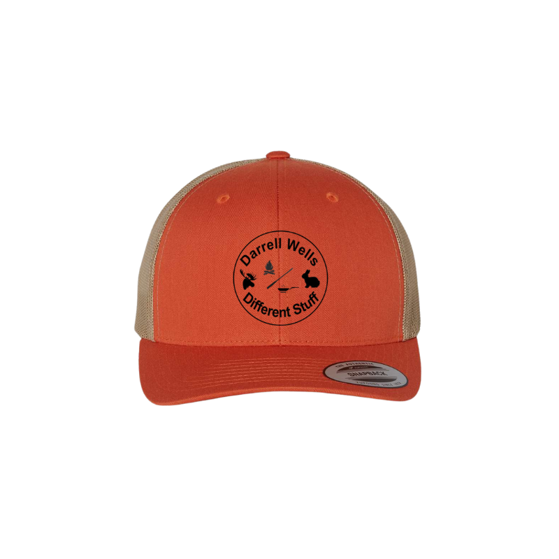Darrell Wells Outdoor and Different Stuff Retro Trucker Cap