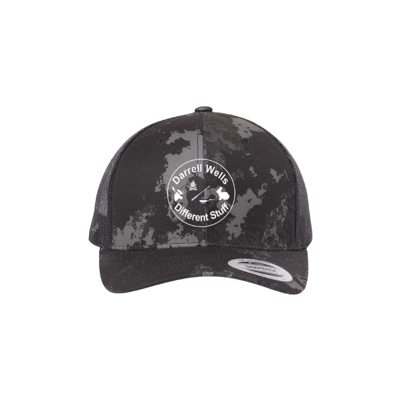 Darrell Wells Outdoor and Different Stuff Retro Trucker Cap