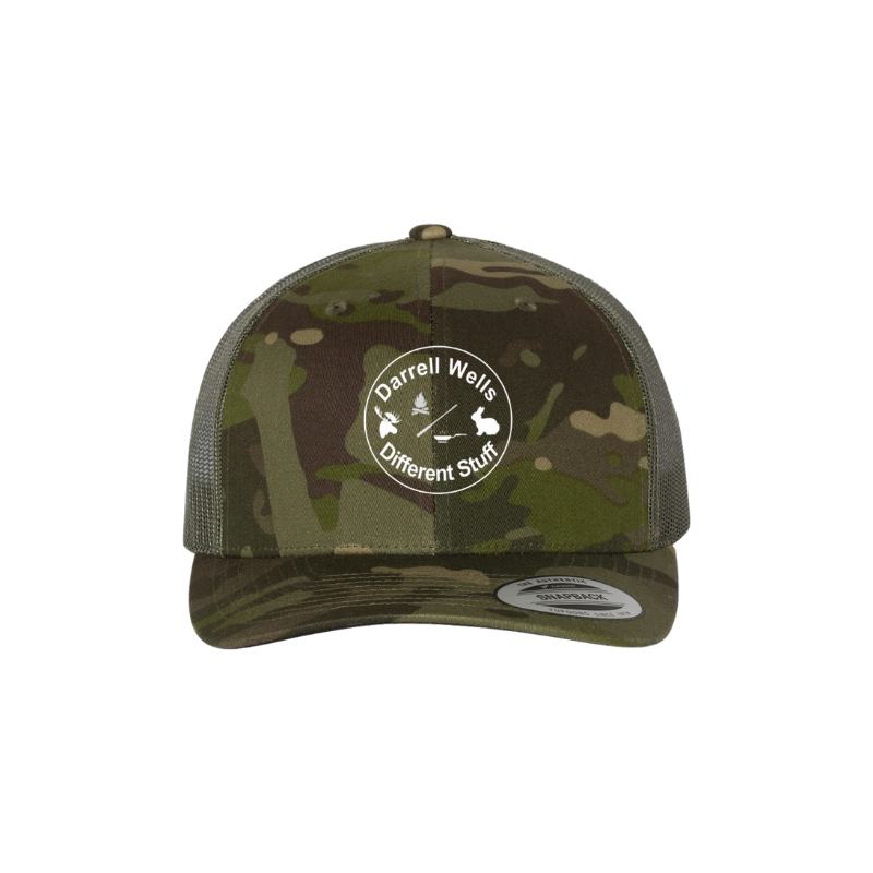 Darrell Wells Outdoor and Different Stuff Retro Trucker Cap