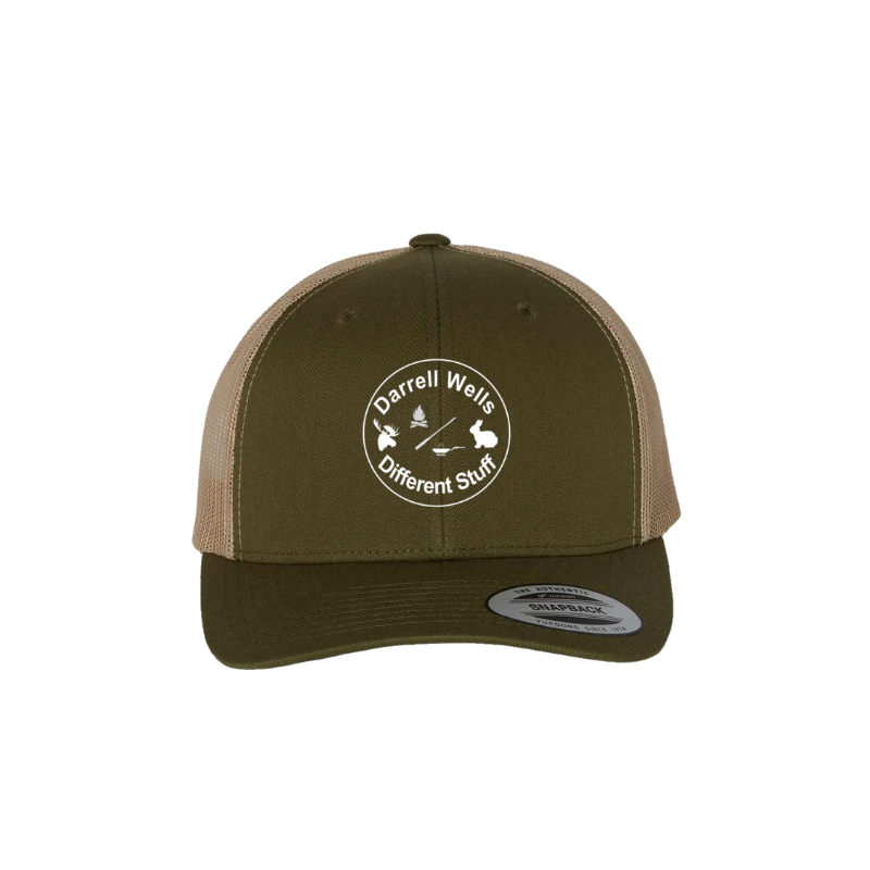 Darrell Wells Outdoor and Different Stuff Retro Trucker Cap