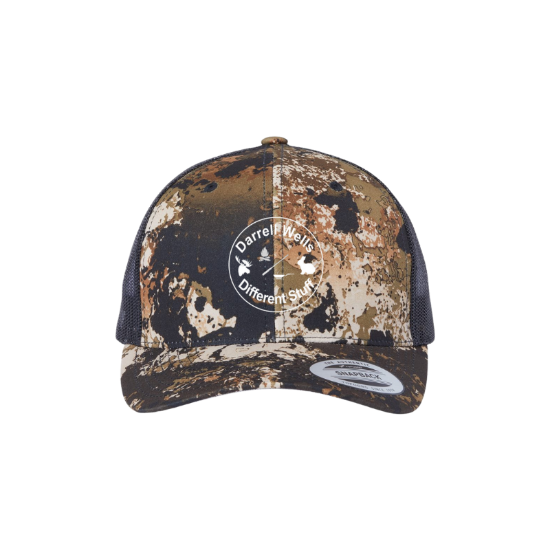 Darrell Wells Outdoor and Different Stuff Retro Trucker Cap