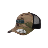 Feathers & Flies Laser Engraved Patch Trucker Cap