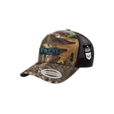 Feathers & Flies Laser Engraved Patch Trucker Cap