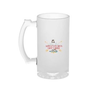 Ashley Hann Adventures Off Grid Frosted Beer Stein
