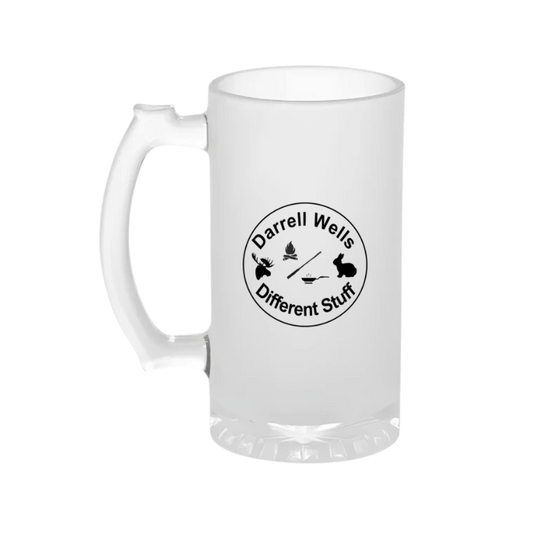 Darrell Wells Outdoors and Different Stuff Frosted Beer Stein