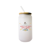 Ashley Hann Adventures Off Grid Beer Can Glass