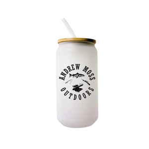 Andrew Moss Outdoors Beer Can Glass