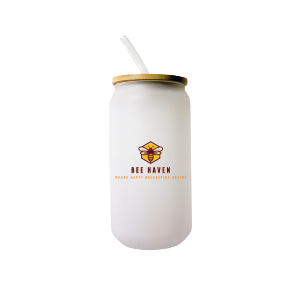 Bee Haven Beer Glass Can